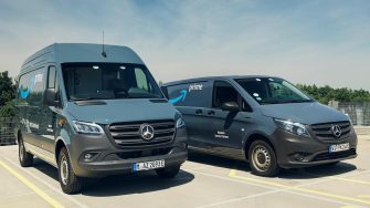 Amazon incorpora 5 000 furgonetas eléctricas Mercedes eSprinter y eVito en Europa