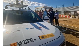 MotorLand ofrece un espacio permanente para ensayar con el vehículo autónomo y conectado desarrollado por ITA