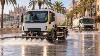EMAYA adjudica dos baldeadoras ligeras y dos pesadas en Palma