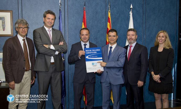 talleres Acoat Selected certificacion Centro Zaragoza