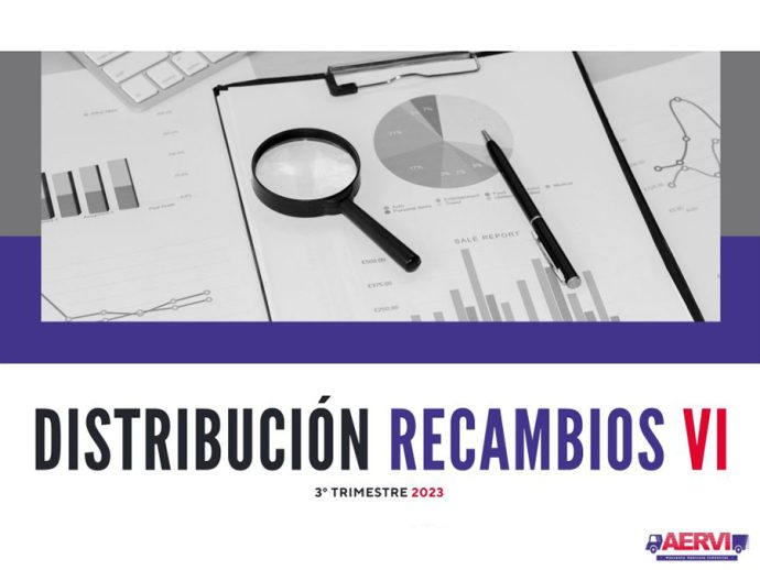 AERVI informe distribución de recambios de vehículo industrial enero a septiembre 2023