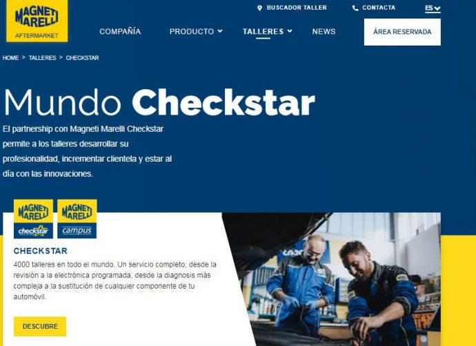 aftermarket de Magneti Marelli nueva página web