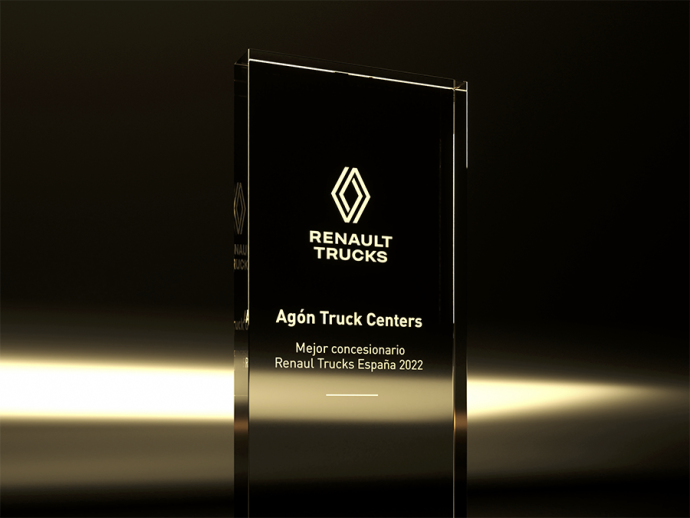 Agón Truck Centers gana premio Mejor Concesionario Renault Trucks España 2022