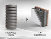 El reciclaje de neumáticos gana protagonismo como solución para reducir el ruido urbano