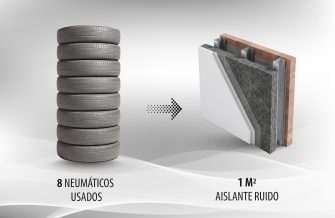 El reciclaje de neumáticos gana protagonismo como solución para reducir el ruido urbano