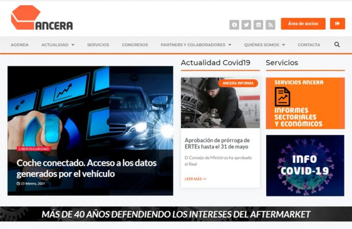 Ancera estrena nueva página web para estar más cerca de sus socios