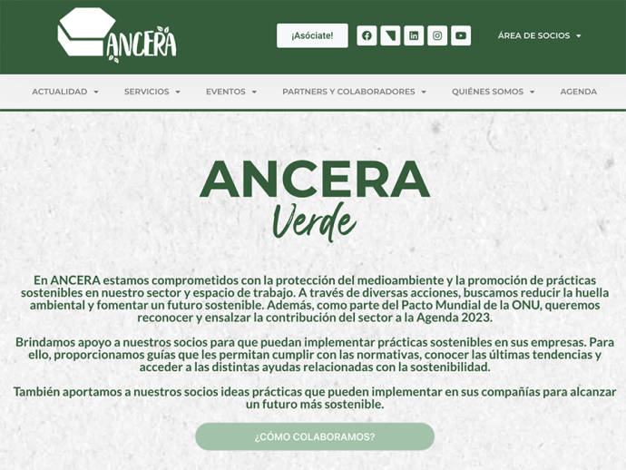 Ancera Verde compromiso con la sostenibilidad en el recambio