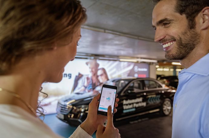 servicio automatizado de estacionamiento