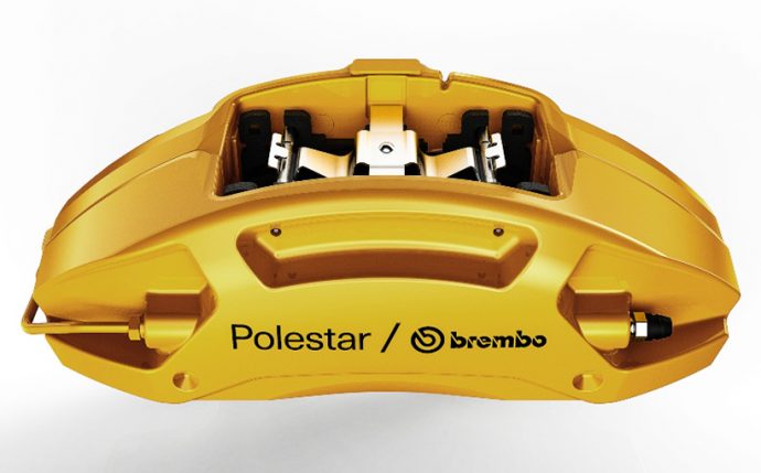 Brembo acuerdo fabricación pinza delantera Polestar 2