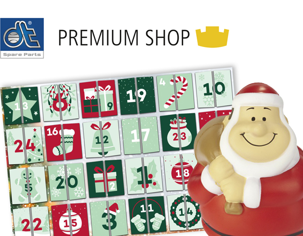 calendario de adviento Premium Shop DT