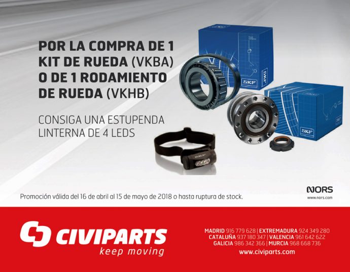 Civiparts campaña SKF