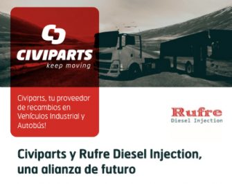 Civiparts, nuevo distribuidor de Rufre Diesel Injection