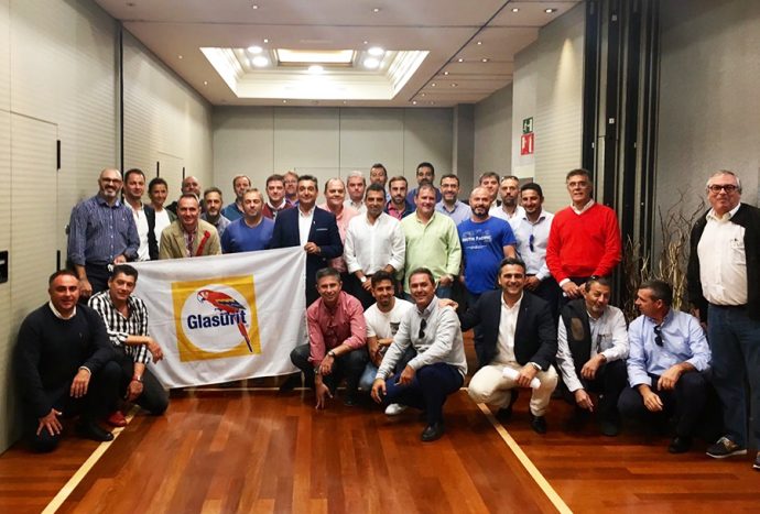 delegacion BASF Andalucia con clientes Glasurit