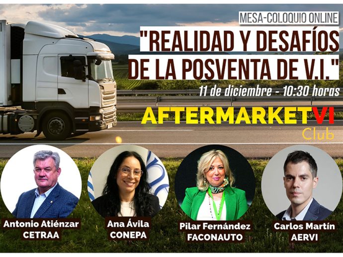 Club de la Posventa del V.I. mesa redonda sobre realidad y desafíos futuros de la posventa del vehículo industrial