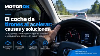 El coche da tirones al acelerar: causas y soluciones