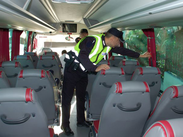 Comunidad de Madrid campaña inspección del transporte escolar