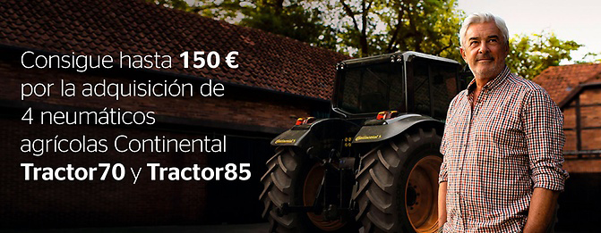 Continental promoción neumáticos agrícolas