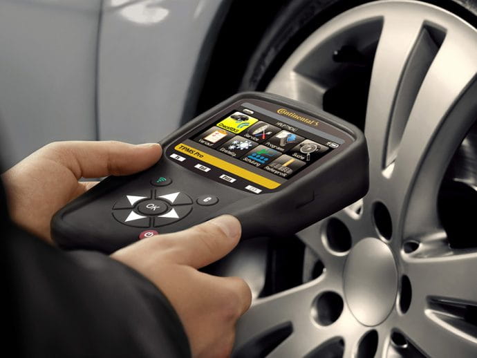 Continental TPMS Pro dispositivo para comprobar, programar y enseñar los sensores TPMS de neumáticos