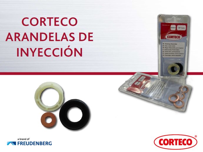 Corteco kits de arandelas de inyección para estanqueidad perfecta