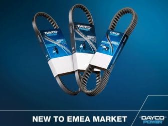 Dayco destaca su completa oferta de correas para motos y scooters
