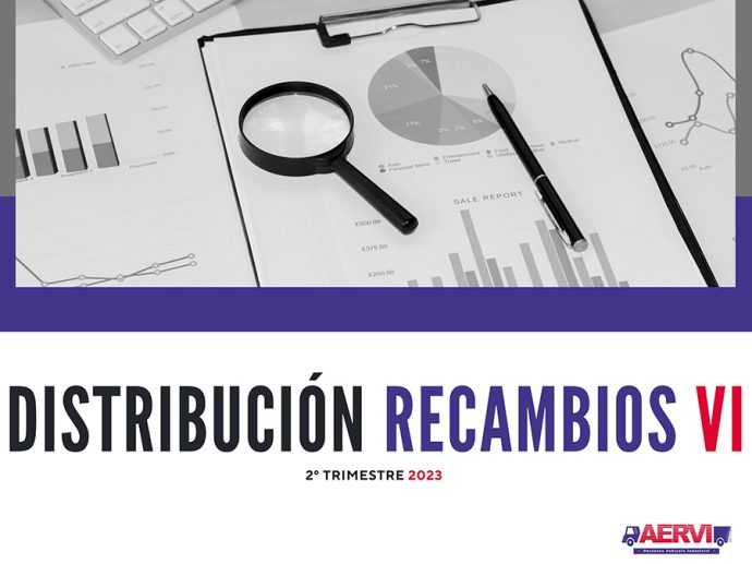 distribución de recambios de vehículo industrial primer semestre 2023