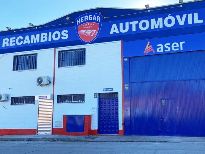 distribuidor de piezas de automóvil Recambios Hergar nueva sede en el Corredor del Henares (Madrid)