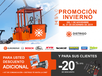 Distrigo propone nuevos descuentos en recambios multimarca