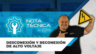 Desconexión y reconexión del alto voltaje en la reparación de vehículos eléctricos