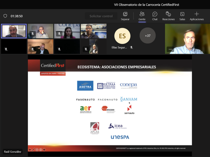 ecosistema del taller rentable protagonista del VII Observatorio de la Carrocería de CertifiedFirst