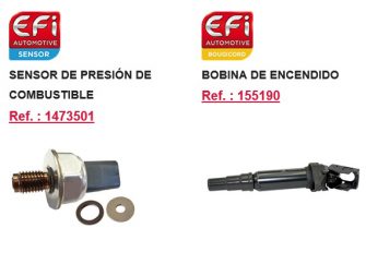 EFI Automotive presenta nuevos recambios OE para el aftermarket