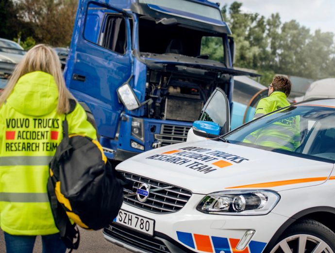 Equipo de Investigación de Accidentes de Volvo Trucks 50 aniversario