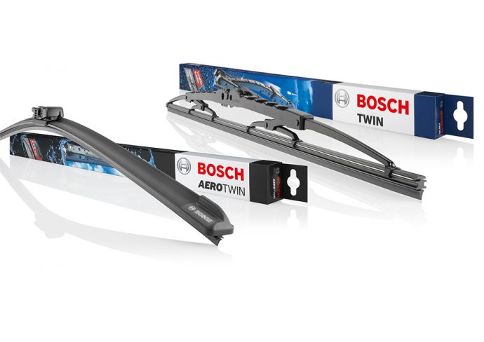 Bosch incorpora los limpiaparabrisas TWIN y AEROTWIN