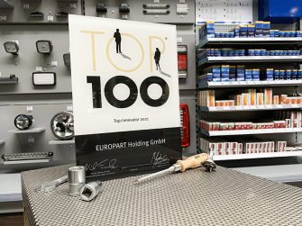 EUROPART recibe el sello TOP 100 por su capacidad de innovación comercial