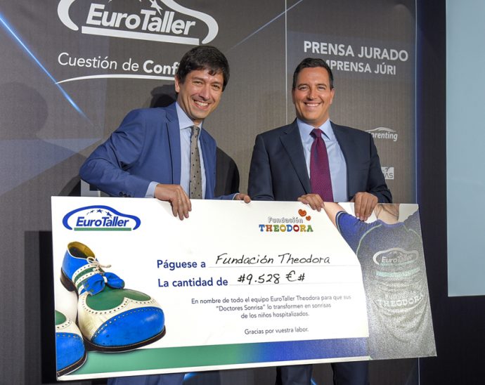 EuroTaller Theodora cheque para niños hospitalizados