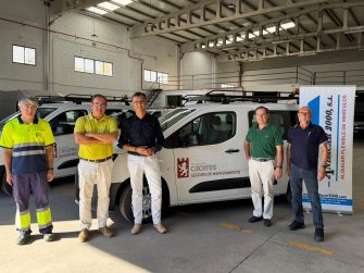 Cáceres suma dos Toyota Proace eléctricos a su Brigada de Obras en renting