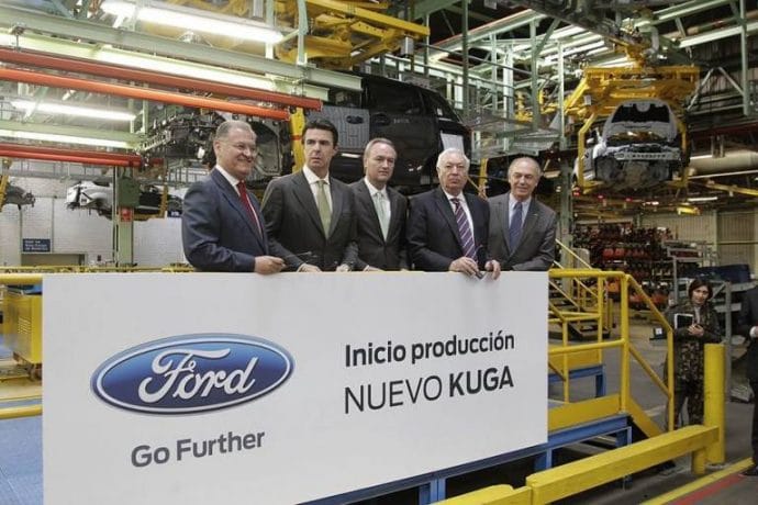 inversion almussafes nuevo ford kuga