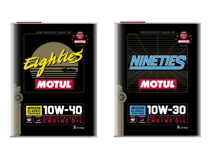gama aceites Motul Classic se amplía con los Classic Eighties 10W-40 y Classic Ninenties 10W-30