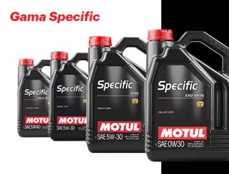 Motul cubre con su gama Specific todas las exigencias de los motores PSA