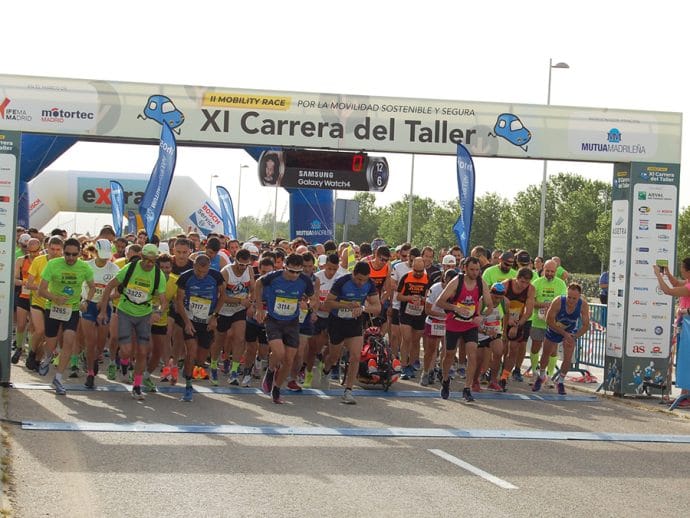 ganadores y resultados de la II Mobility Race XI Carrera del Taller 2022