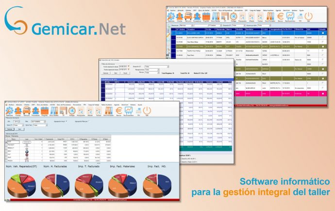 GemiCar.Net módulos para recepción activa y fichaje de trabajadores en tablets y móviles