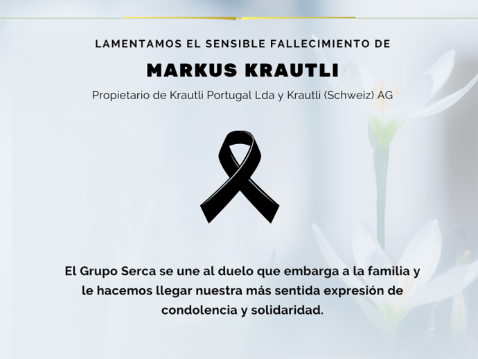 Grupo Serca lamenta fallecimiento de Markus Krautli y su esposa Lisa