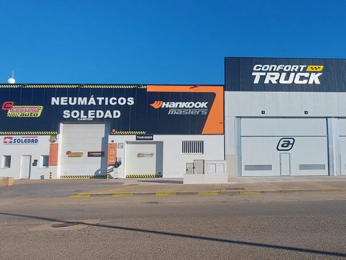 Grupo Soledad ampliación de su taller Confortauto de Villadangos del Páramo en León