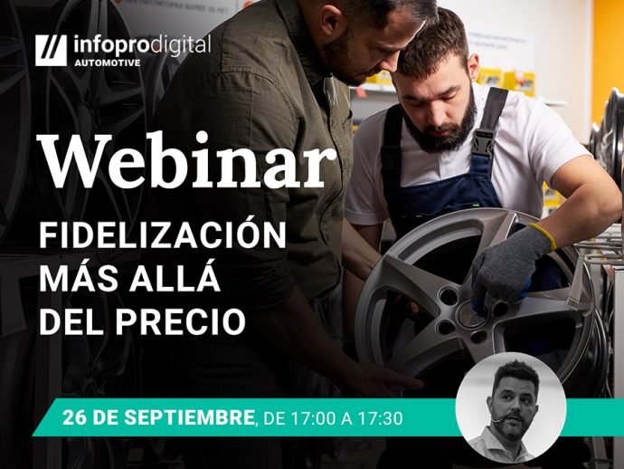 Infopro Digital Automotive webinar gratuito para distribuidores de recambios