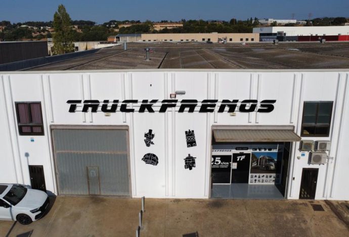 instalaciones del distribuidor de frenos para camión Truckfrenos en Canovelles Barcelona