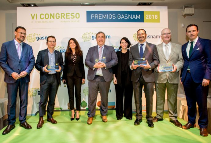 Iveco foto familia entrega Premios Gasnam