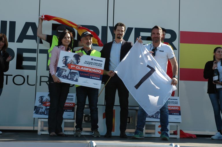 Juan Romeral ganador final española Campeonato de Conductores Scania