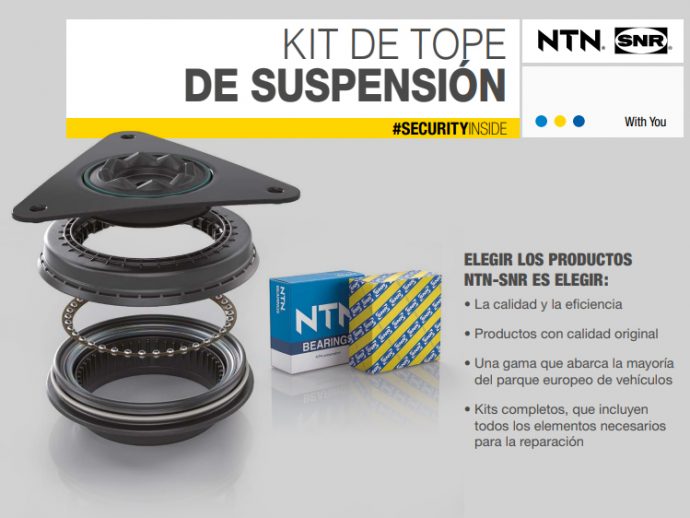 kits de suspensión de NTN-SNR con calidad de origen