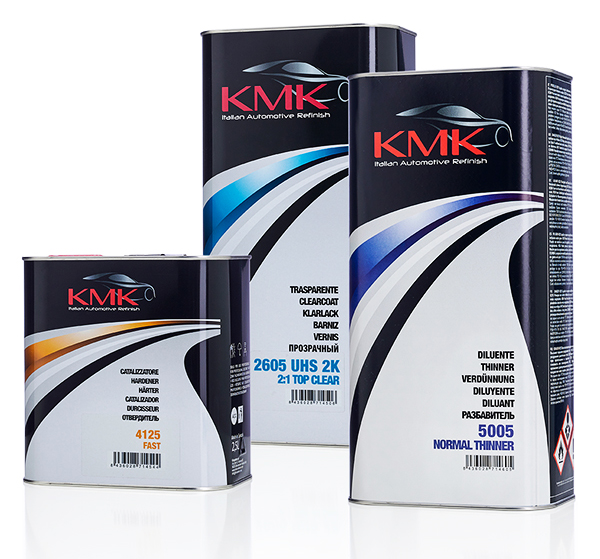 KMK linea de productos para el car refinish