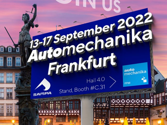 la oferta para vehículos comerciales de SAMPA estará en Automechanika Frankfurt 2022