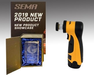 lijadora Mirka AROS-B premio Global Media Award en SEMA Las Vegas